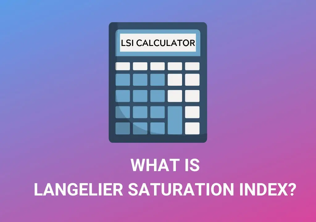 Langelier Saturation Index Water Treatment Basics