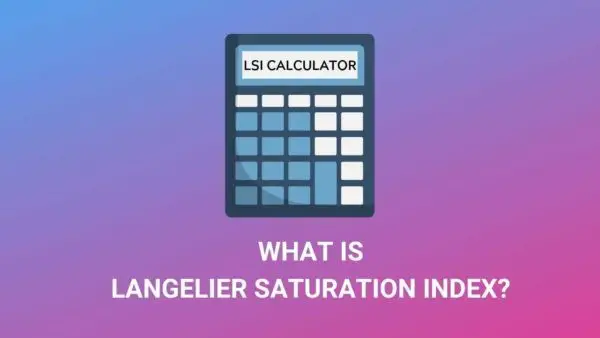 langelier saturation index calculator