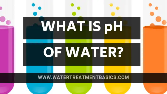 pH level of water