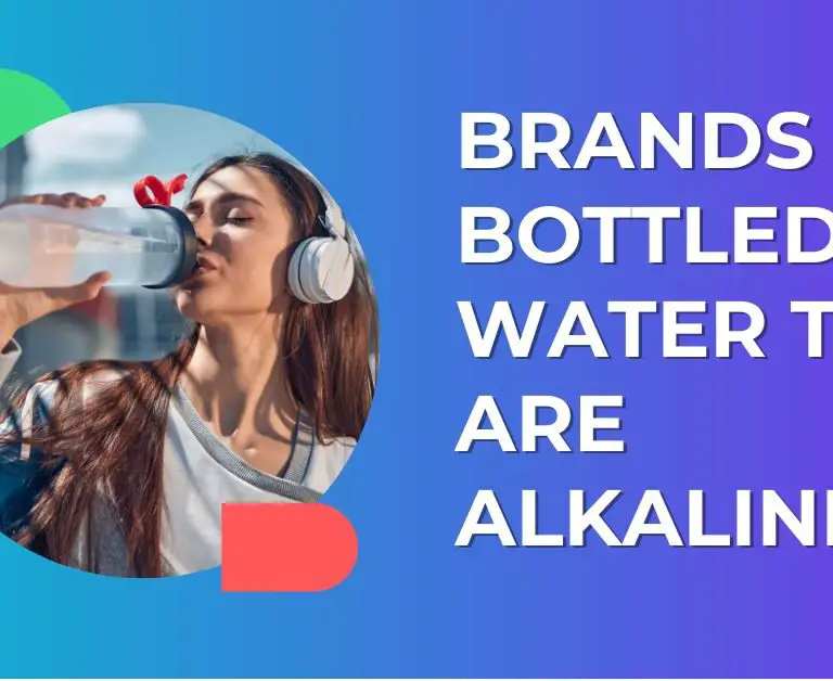 brands of bottled water that are alkaline