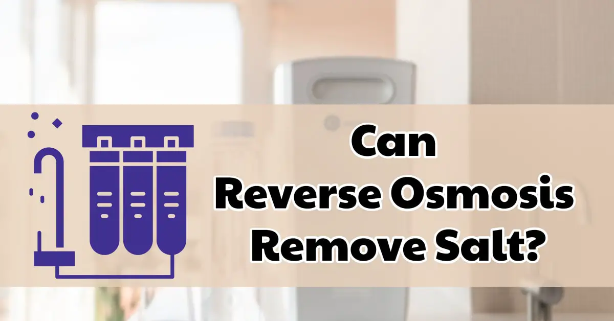 Can Reverse Osmosis Remove Salt?