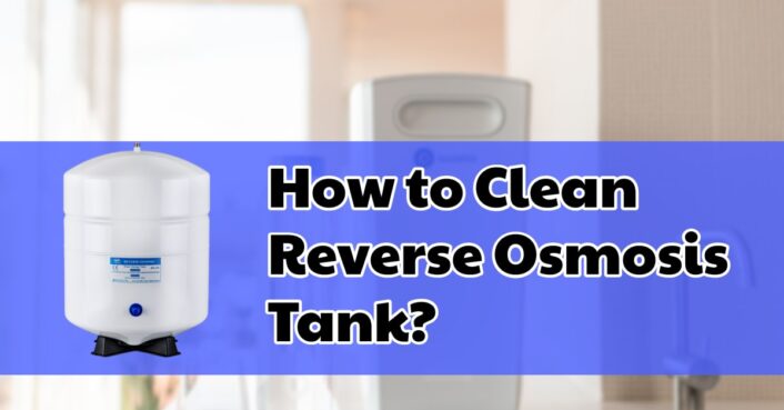 how to clean reverse osmosis tank