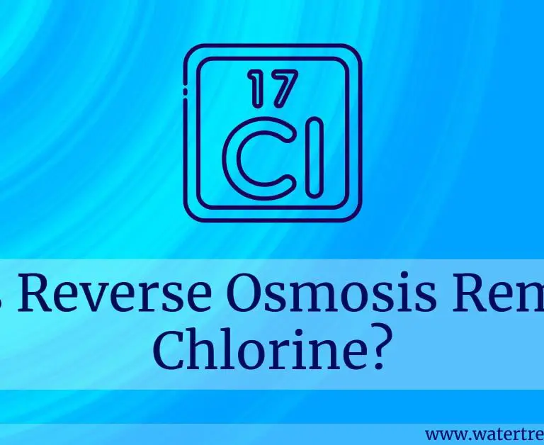 does reverse osmosis remove chlorine from water