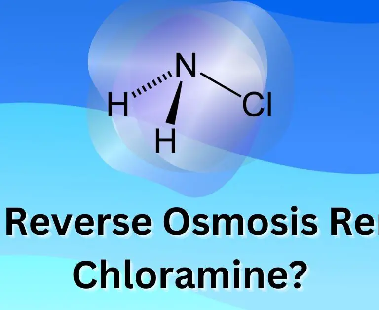 does reverse osmosis remove chlroamine
