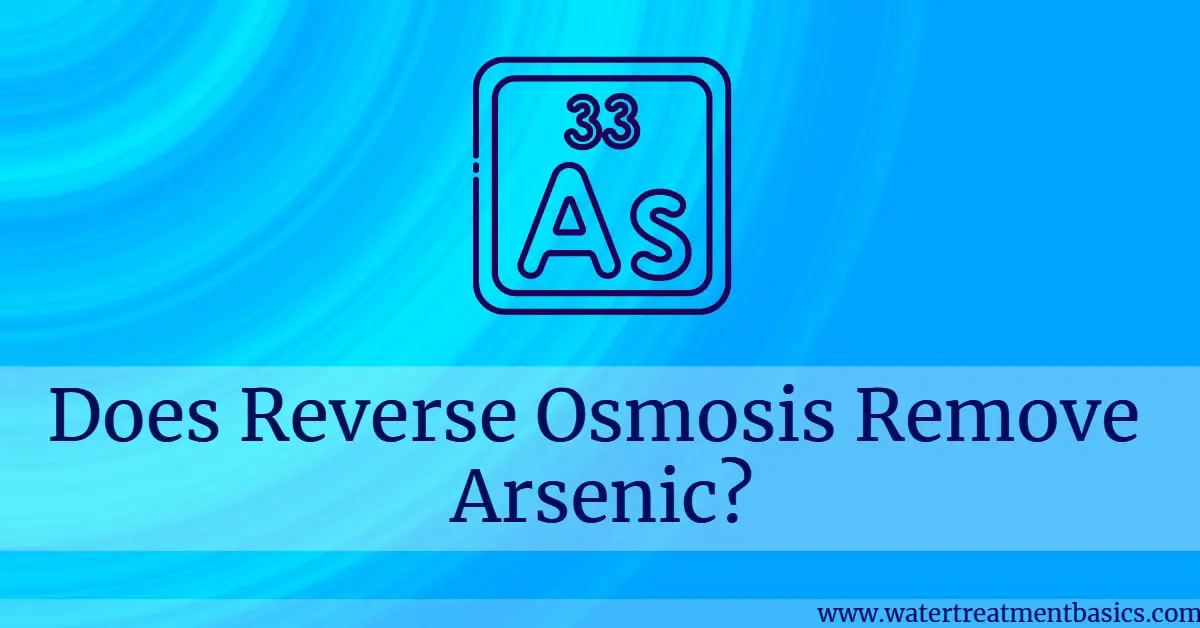 does reverse osmosis remove arsenic